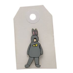 BTS Jungkook Bunny Suit Hard Enamel Pin Fan Art